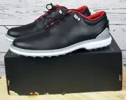 Air Jordan ADG 4 Golf Shoes 'Black Cement/Grey/Red' DM0103-015 men's 9.5. No lid