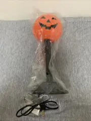 Halloween J-O-L Pumpkin Drip Candle Stick Window Light Decoration