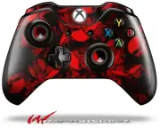 Skulls Confetti Red Skin for XBOX One Controller
