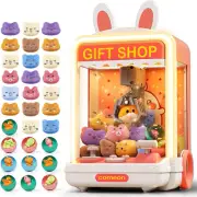 Kids Claw Machine, Mini Candy Vending Grabber, Prize Dispenser Toys for Girls...
