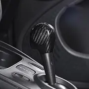 SHIFENG Car Gear Shift Head Compatible with Smart fortwo forfour 453 2015-2021 Real Carbon Fibre Material Accessories