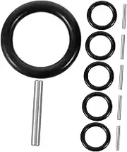 Gadpiparty 6 Sets Electric Wrench Socket Retainer Ring Clip Ring Replacement for Sockets Lightweight Ergonomic Design Versatile Tool Compatibility for Professionals