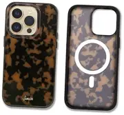 Case for | Compatible with MagSafe | iPhone 14 Pro Max Marble - Brown Tort