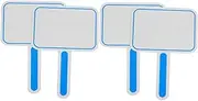 TEHAUX Sets Blank Score Boards Reusable White Boards Handheld Voting Scoreboards Sturdy Practical Craftsmanship Pcs
