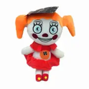 18 CM FNAF Freddy's Orange Clown Plush Toy Stuffed Plush Animals Toys Kids