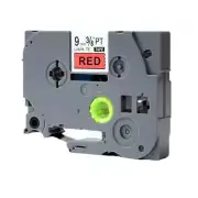 Label Tape Compatible With Brother Black on Red TZ421 PT- 2700VP 2730VP 300BT