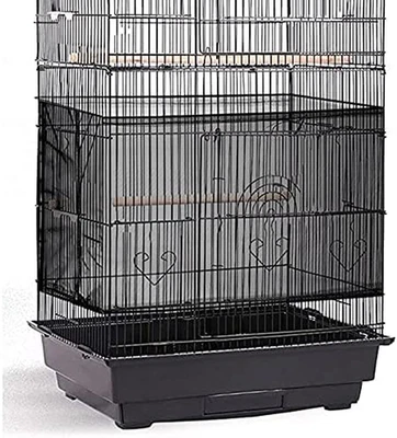 Acemedia Large Bird Cage Cover Birdcage Nylon Mesh Net Cover Seed Feather Cat...