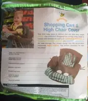 GOLDBUG SHOPPING CART AND HIGH CHAIR COVER