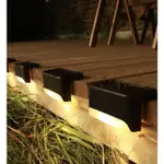 （台灣現貨快速出貨）（黑殼白光）一組4個 庭園燈 太陽能燈 造景燈 補充照明