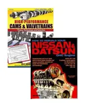 High-Perf Cams & Valvetrains & Rebuild Your Nissan Datsun OHC Engine 2 Book Set