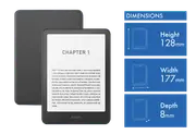 "Kindle Paperwhite 7"" 12th Gen 16GB eReader"