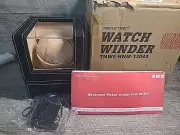 TRIPLE TREE Advanced Watch Winder For Automatic Watches,4 Rotation Mode New