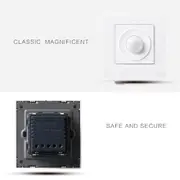 86 Type Energy Saving Lamp Infrared Light Control Induction Delay Wall-mounted Switch