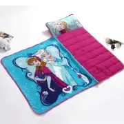 Disney Frozen Anna & Elsa Cartoon Kids Blanket Camping Outdoor Travel Mat