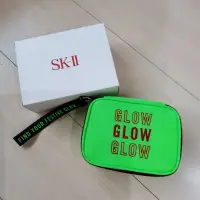 在飛比找蝦皮購物優惠-全新~ SK-II SKII SK2 節日限定版螢光綠色化妝