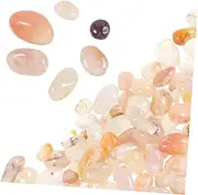 ORFOFE Garden Rocks Outdoor Landscaping Polished Pebbles for Hydroponics Fish Tank Plant Stand Colorful Decorative Stones