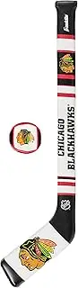 Franklin Sports NHL Team Mini Soft Hockey Stick Set - NHL Team Soft Foam Mini Hockey Stick and Ball - Great Toy for Kids