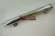 19" Polish Aluminum Radiator Overflow Tank Coolant Reservoirs Chevy Ford Mopar