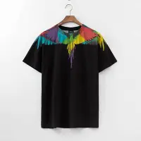 在飛比找Yahoo!奇摩拍賣優惠-【小七】Marcelo Burlon 馬塞洛布隆t恤MB彩虹