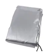 210D Water Tank Cover 1000L Outdoor IBC Ton Barrel Cover Silver