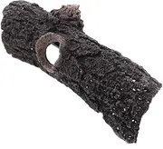 Ornament Log with Holes Aquarium Ornament Medium Non Toxic Detailed Fish Tank