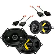 Fits Plymouth Reliant 1981-1989 OEM Speaker Upgrade Kicker DSC35 DSC68 Package