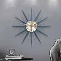 在飛比找樂天市場購物網優惠-創意鐘表掛鐘客廳家用鐘簡約沙發背景墻壁裝飾壁鐘