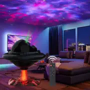 Bestyijo Galaxy Starlight Projector, LED UFO Night Light for Bedroom, Adjustable