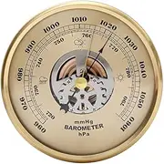 Portable Barometer, Professional 1060hPa Air Weather Station, Home Air Pressure Tools with Perspective Window, for Wall Hanging, Hotels, Warehouses, Laboratories, Offices, Factories-11cm