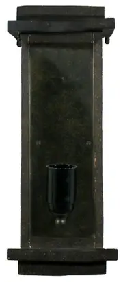 Loft Outdoor Wall Sconce, Antique Bronze