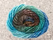 Noro Silk Garden #531 Ayabe Brown Blue Aqua Silver Green Etc Wool Silk Mohair