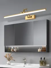 LED Full Spectrum Wall Sconce Light Foldable Bathroom Mirror Front Lamp Fixture