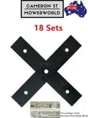 18 Sets GENUINE ATOM Edger Blade Fit All Red and Green Petrol Edgers-43105,43089