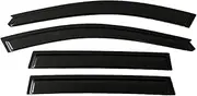 Window Visor Fit for Volvo XC70 V70 XC60 XC90 C30 Black Tinted Car Side Window Visor Guard Vent Awnings Shelters Rain Guard Door Ventvisor (Color : for XC70 V70 03-07), HUIM SHSE3 STORE-1