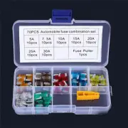 70 x Automotive 5/7.5/10/15/20/25/30 Amp Micro Fuses Assortment Kit For Car SUV~ (for: Volkswagen)
