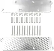 Conversion Coil Pack Hold Down Bracket Kits Aluminium Alloy Coil Pack Fixing Bracket Replacement for B5 S4 RS4 C5 A6 2.7 V6 2.7T Silver