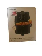 Chefman TurboFry 2-Quart Air Fryer w/Timer / Temperature Control & Auto Shutoff
