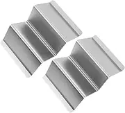 BEBEMOKO 2 Pcs Stainless Steel Taco Holders Non Slip Storage Racks for Tacos Burritos Tortillas for Parties Camping Family Gatherings