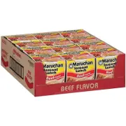 Maruchan Beef Instant Lunch Ramen Noodles, 2.25 oz Cup (12 Pack)