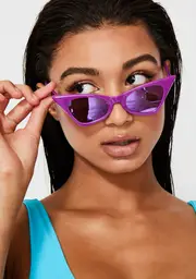 Prisma Glare Cat Eye Sunglasses