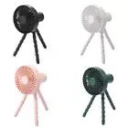 Powered Clip Fan with Flexible Tripod, Quiet & Strong Wind, USB Desk Fan