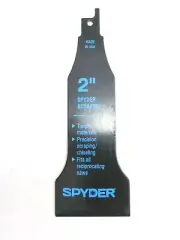 NEW! SPYDER 2" SCRAPER BLADE RECIPROCATING SAW ATTACHMENT