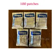 Salonpas Patch Pain Relieving Made in Japan 5 pack 100 Patches 7.2x4.6 exp09/26