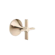 Dornbracht VAIA Wall valve clockwise closing 1/2" Champagne 36607809-47