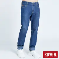 在飛比找蝦皮商城優惠-EDWIN 加大碼迦績EJ3超彈中直筒牛仔褲(石洗綠)-男款