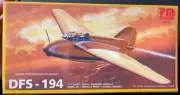 PM Models DFS-194 Rocket Powered Research Aircraft 1/72 FS NEW Model Kit