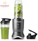 Ultra 1200W Personal Blender with Titanium Blade & Tritan Cups - NB07500-1206DG