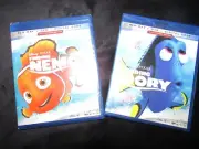 Finding Nemo & Finding Dory Disney PIXAR Blu-Ray+DVD+Digital MultiScreen Edition
