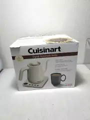 Cuisinart Digital Electric Gooseneck Kettle Touchpad Heating Base 1.0 Liter
