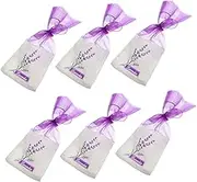 Anneome 12 Pack Gauze Lavender Sachets Lavender Pattern Bags Scented Sachets for Wardrobe and Home